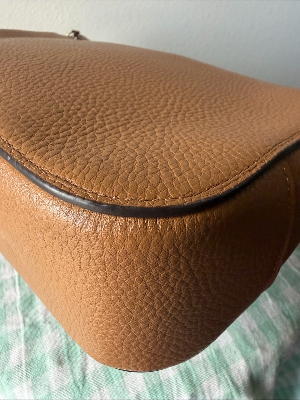 Coach Jes Light Saddle Brown Messenger Bag - Picture 5 of 13
